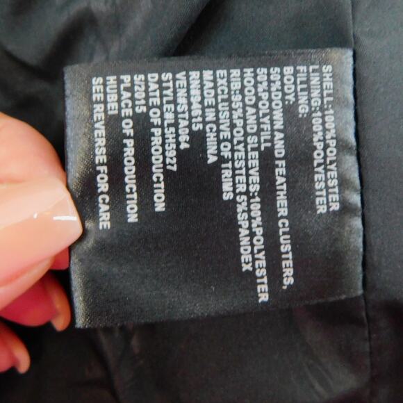 Hawke & Co. Jacket XL Down & Feathers Filled Dark Olive Green Men's - Picture 7 of 9